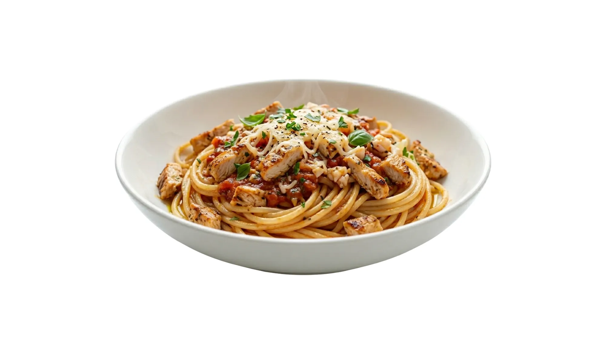 Spaghetti Poulet