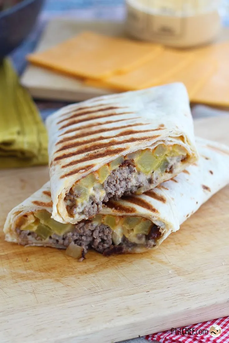 Tacos à la viande hachée