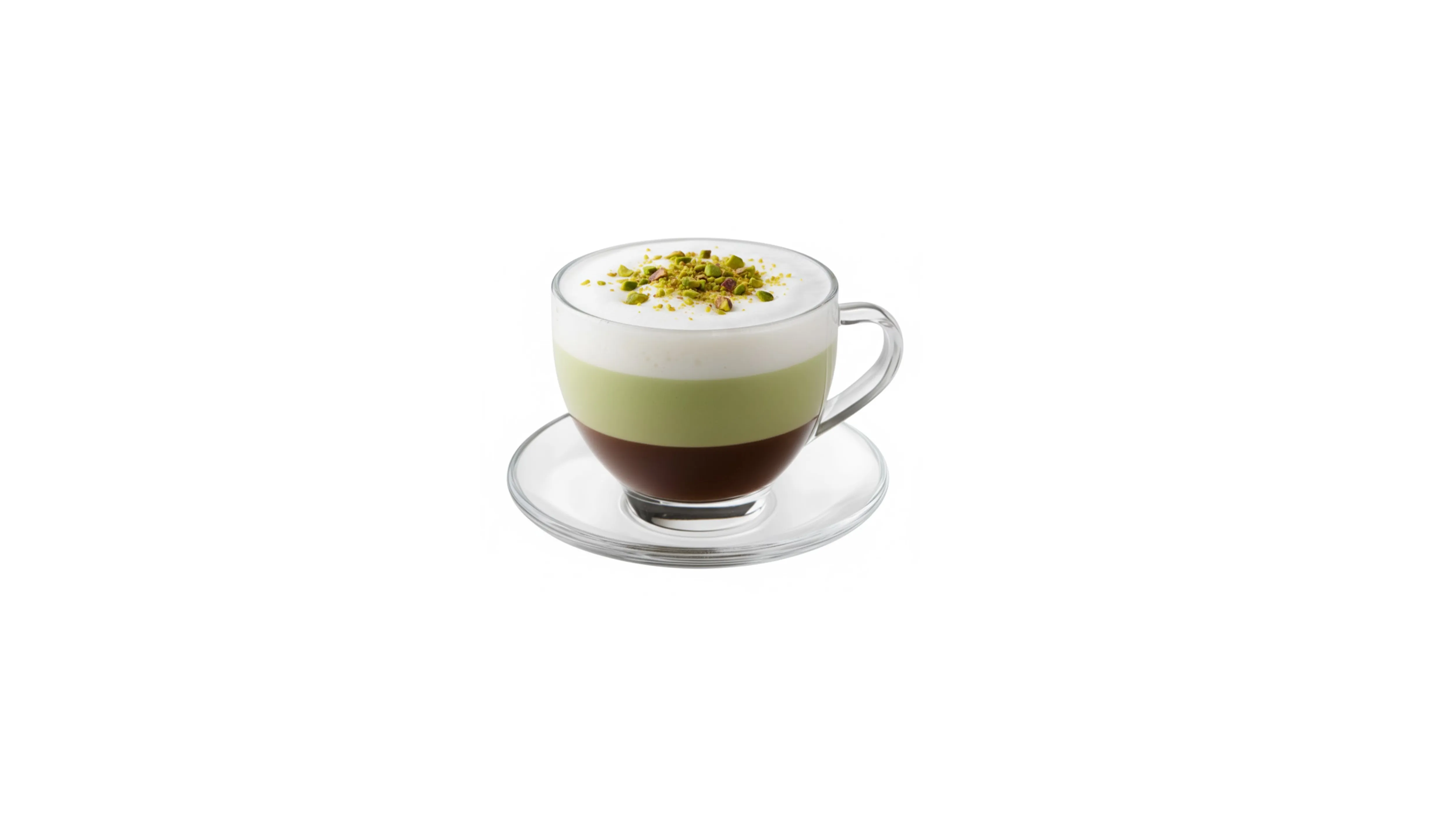 Latte à la pistache