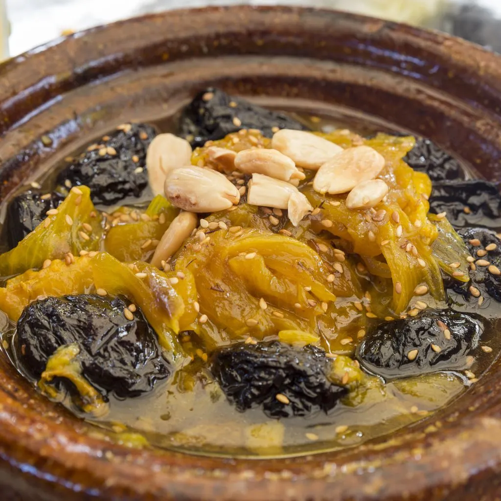 TAGINE RINDFLEISCH PFLAUMEN MANDELN
