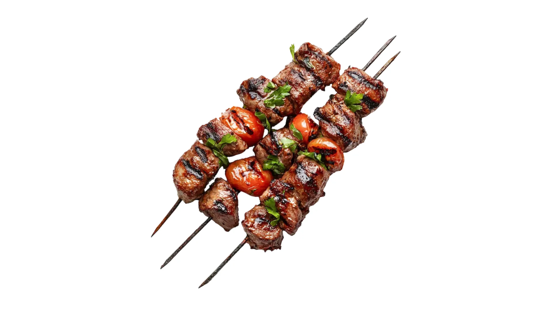 Brochetas de ternera