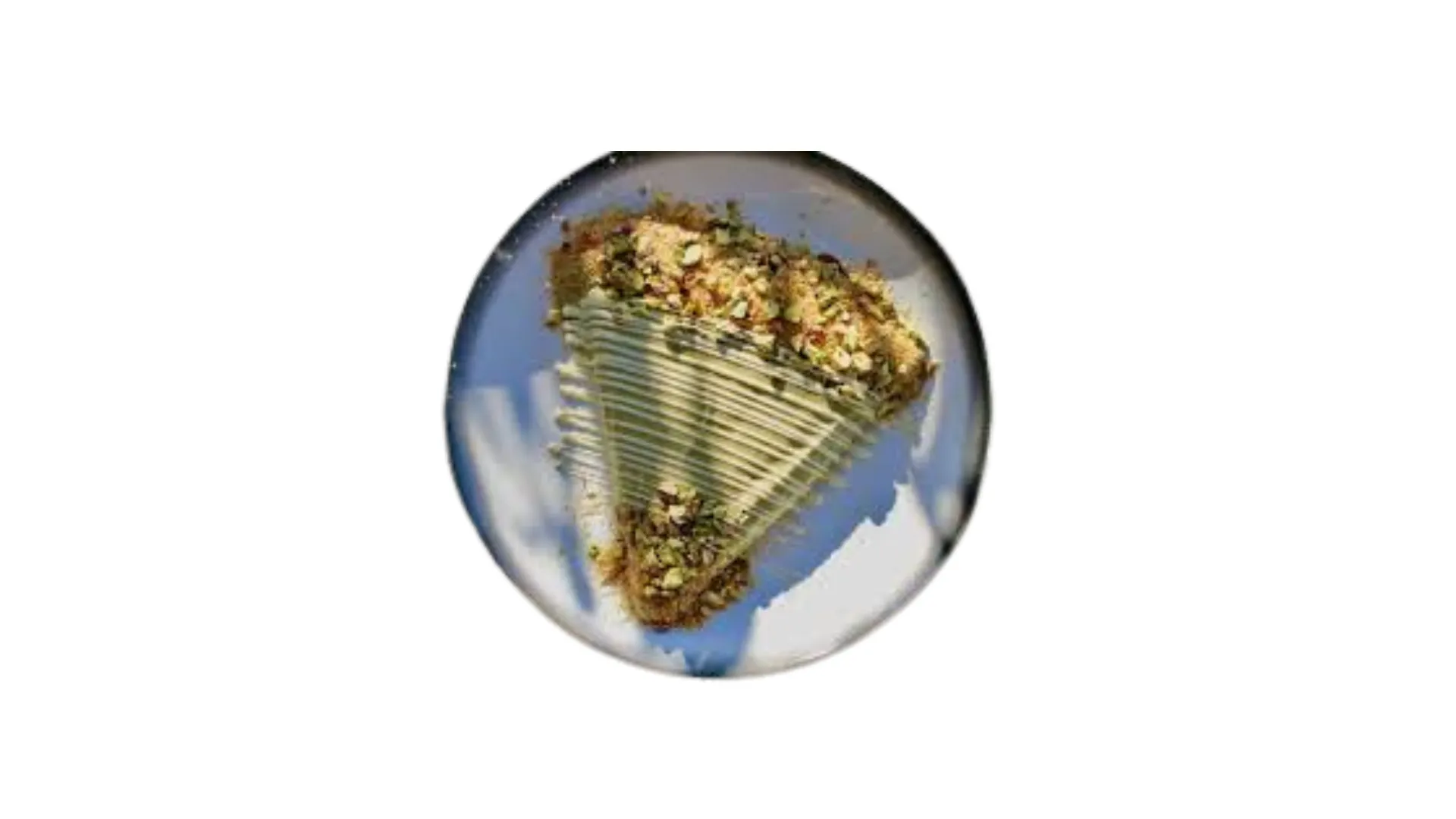 Crêpe kenafa pistache ABWAB EL MANSOUR