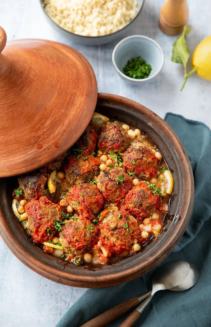 Tajine de boulettes de sardines
