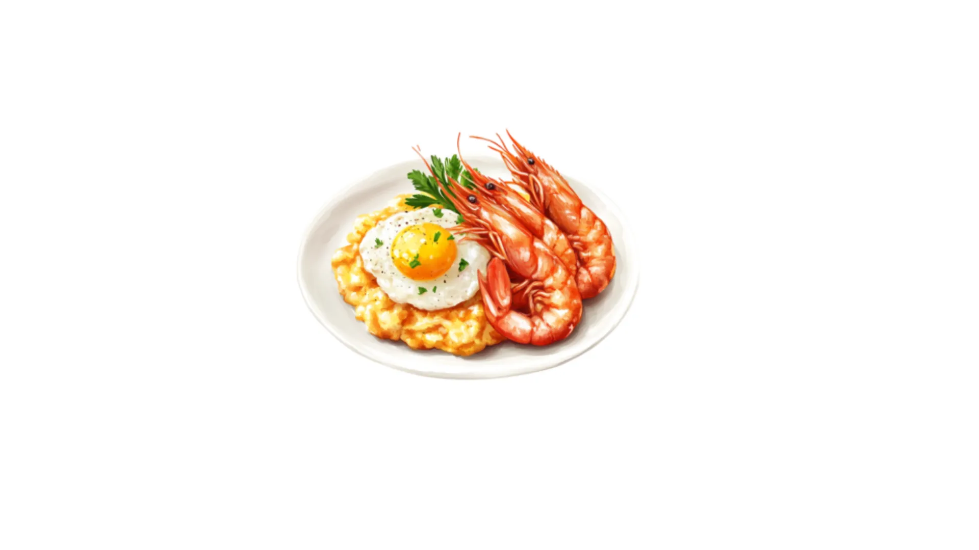 Fruit de Mer au Oeuf