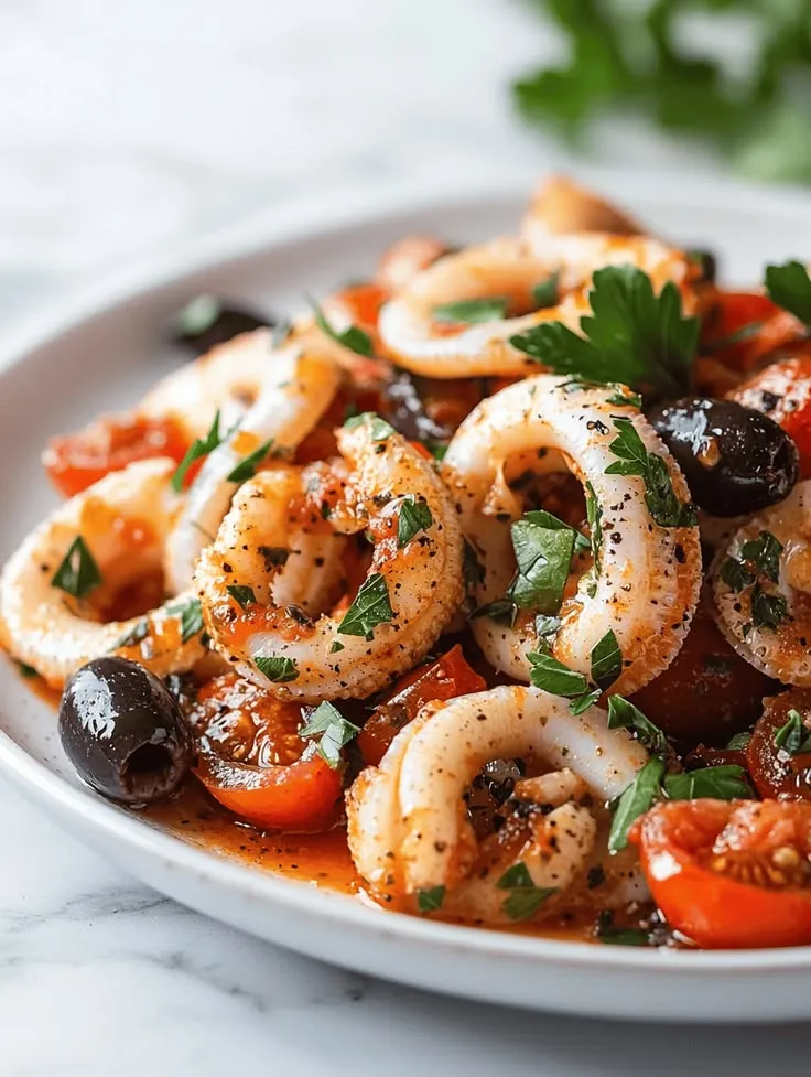 M'kila calamars ou sipia