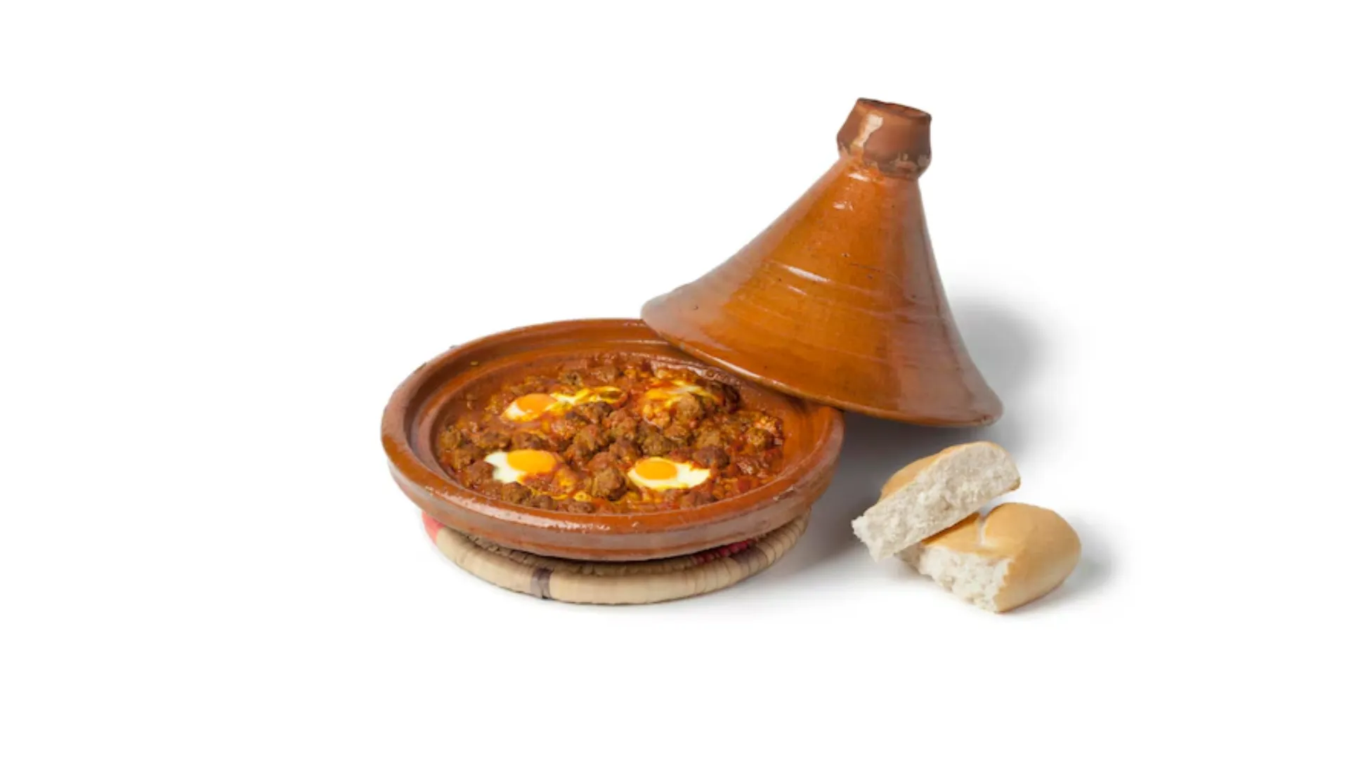 Kefta tajine with eggs
