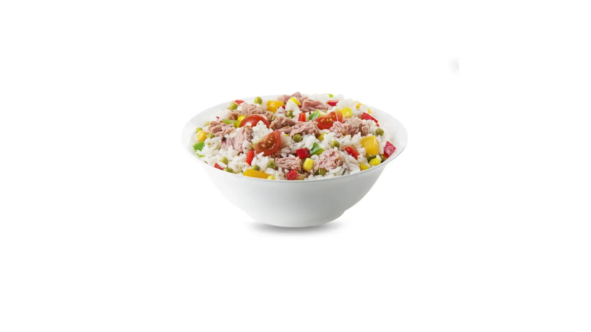 Reissalat mit Thunfisch und Mais