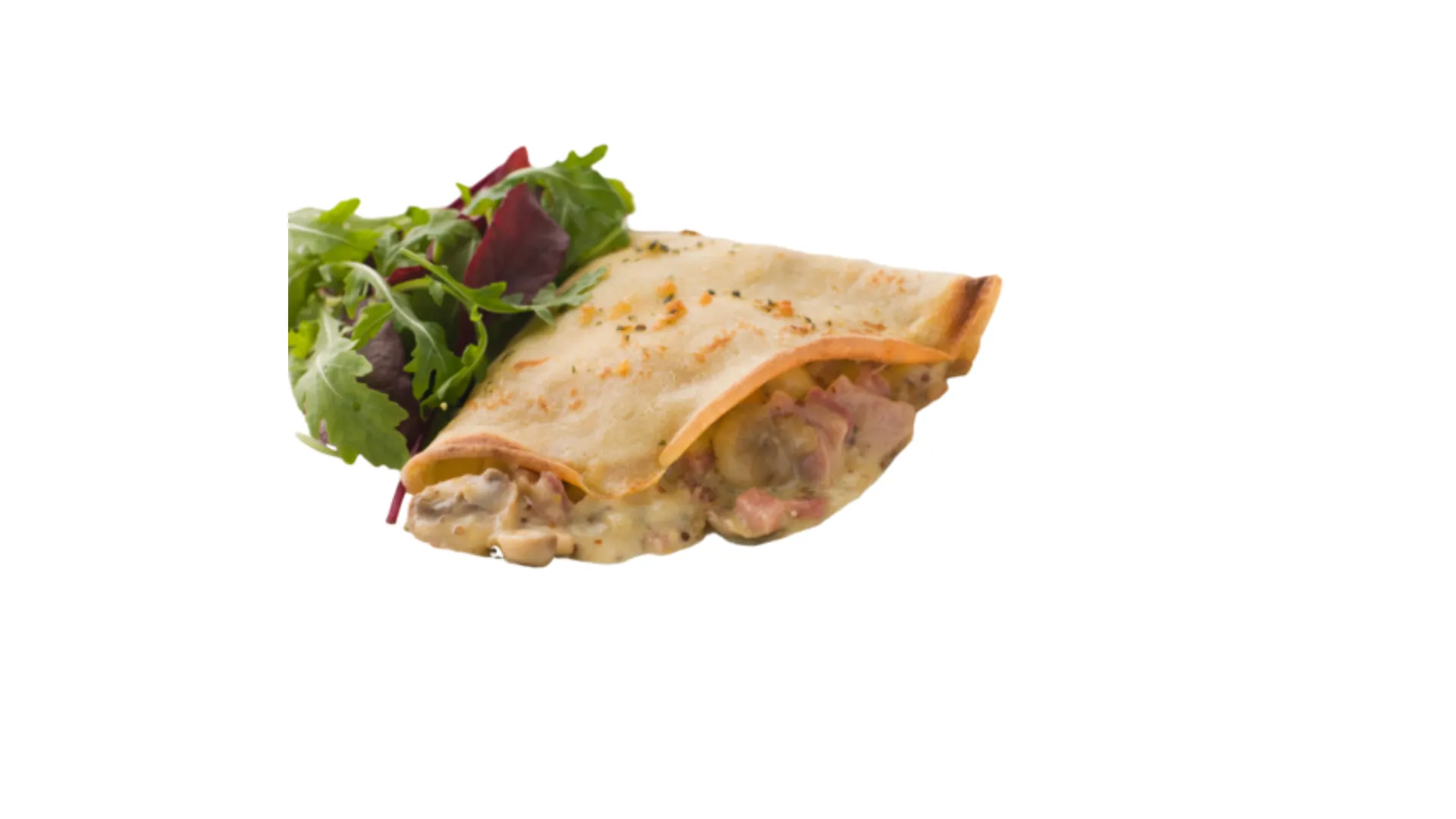 Crêpe poulet-champignon