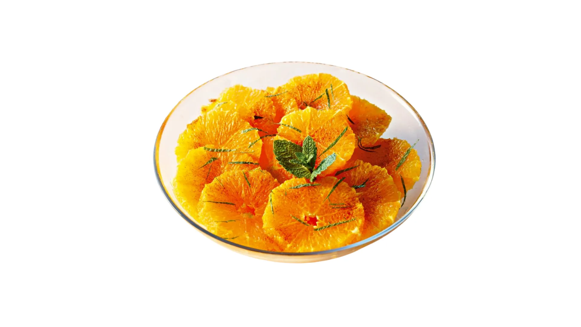 Ensalada de canela y naranja