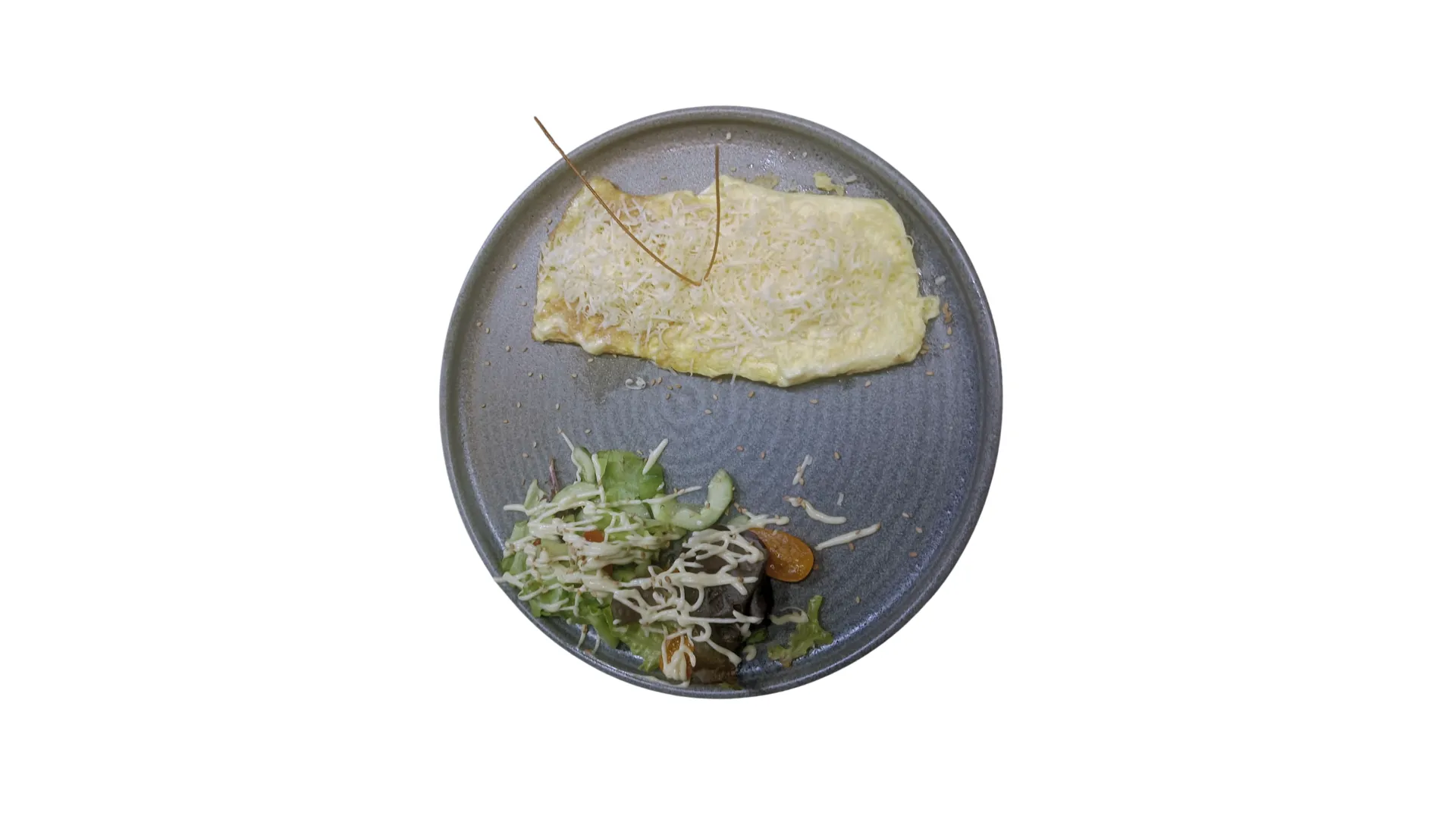Omelette au fromage