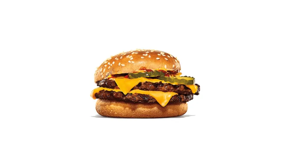 Burger Double Cheese