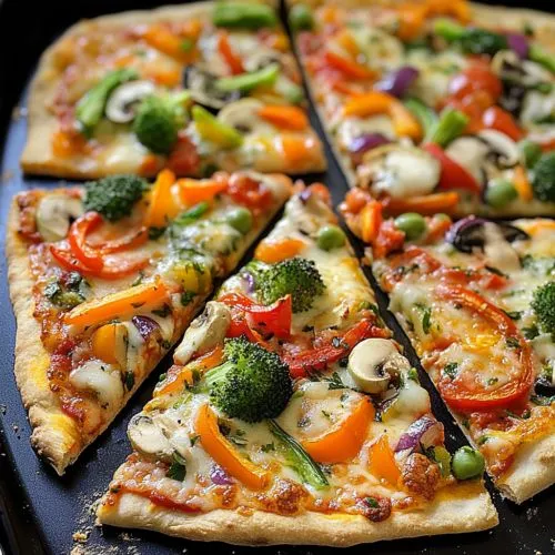 Pizza végétarienne