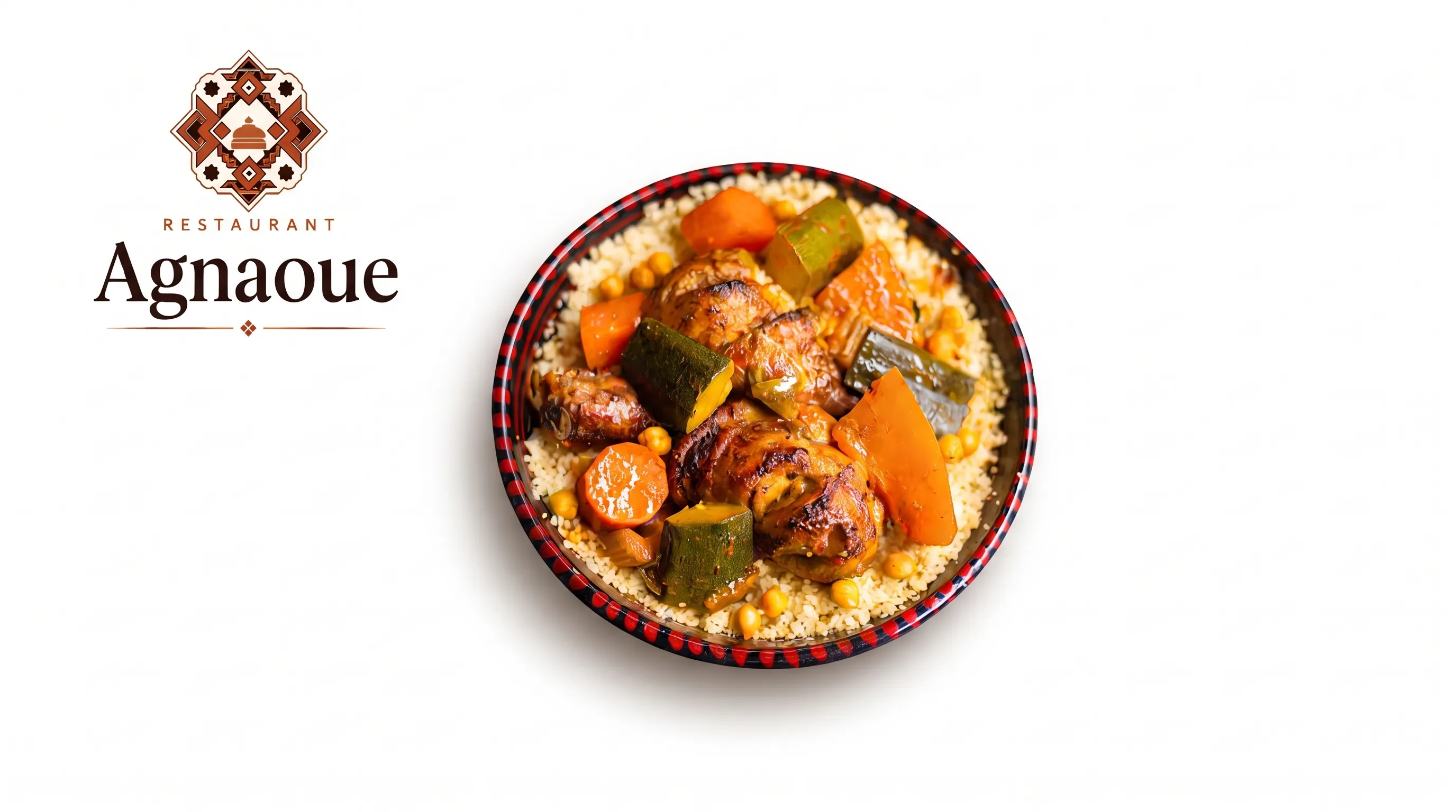 Couscous au Poulet & Sept Légumes