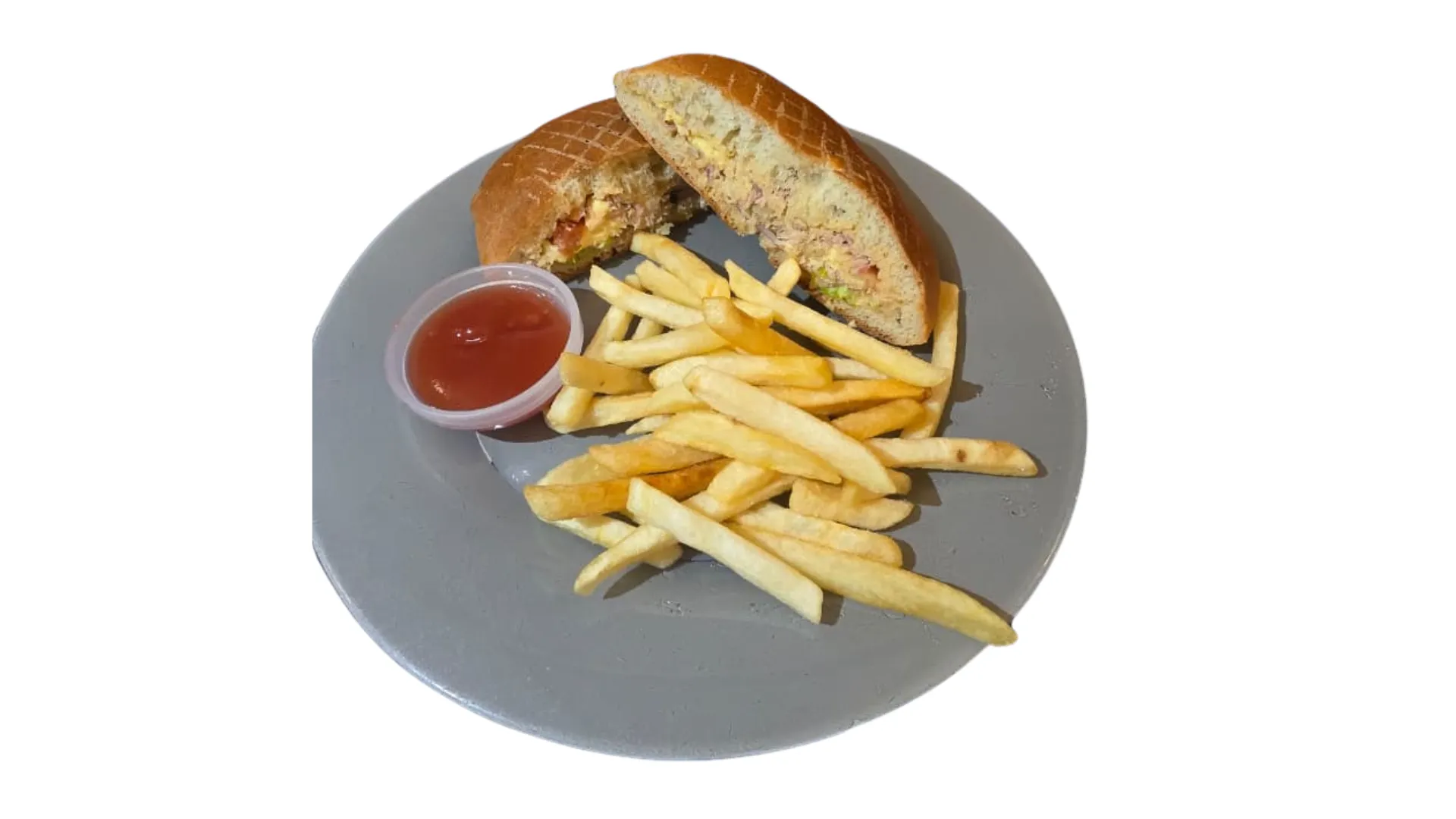 Sandwich au thon + (Frites)