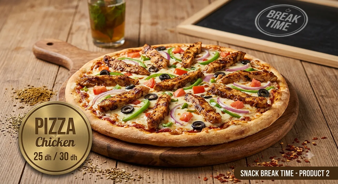 Pizza chicken