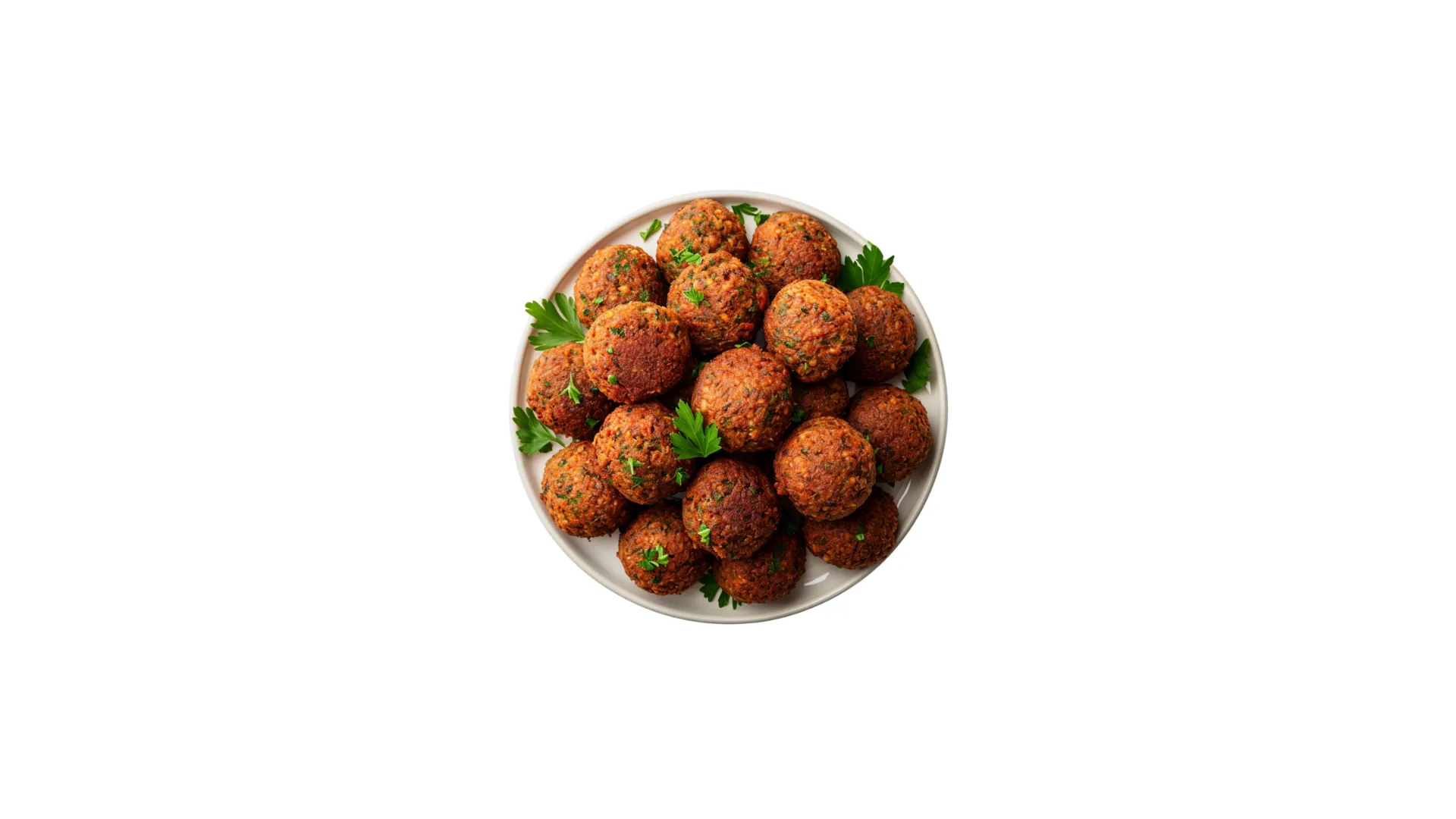 Assiette de falafel