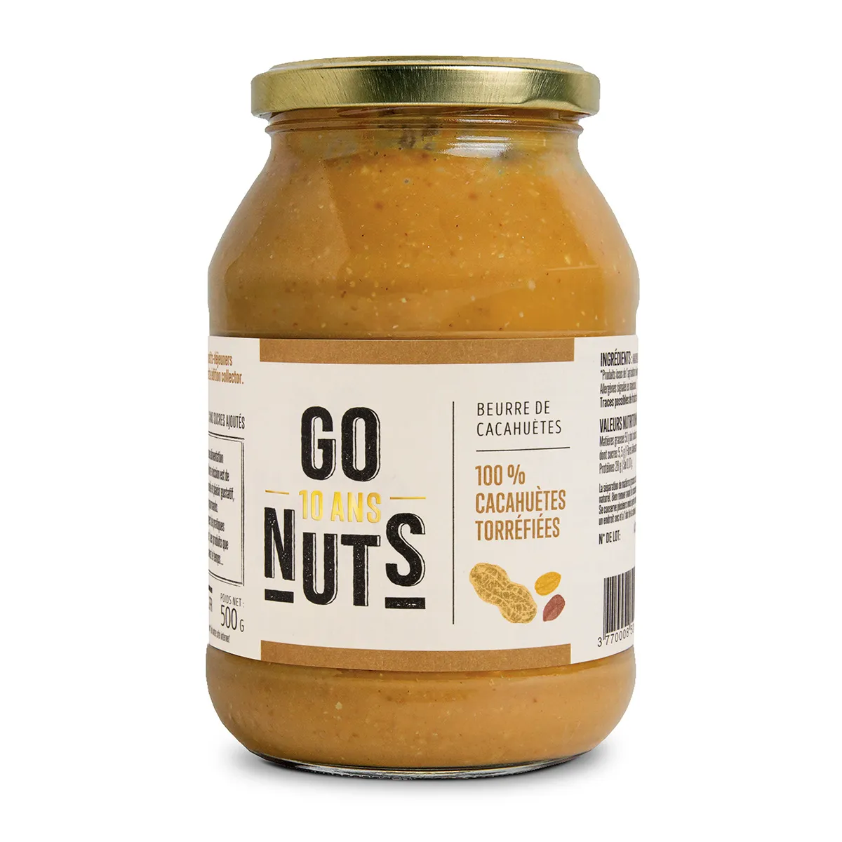 Beurre de Cacahuète Naturel