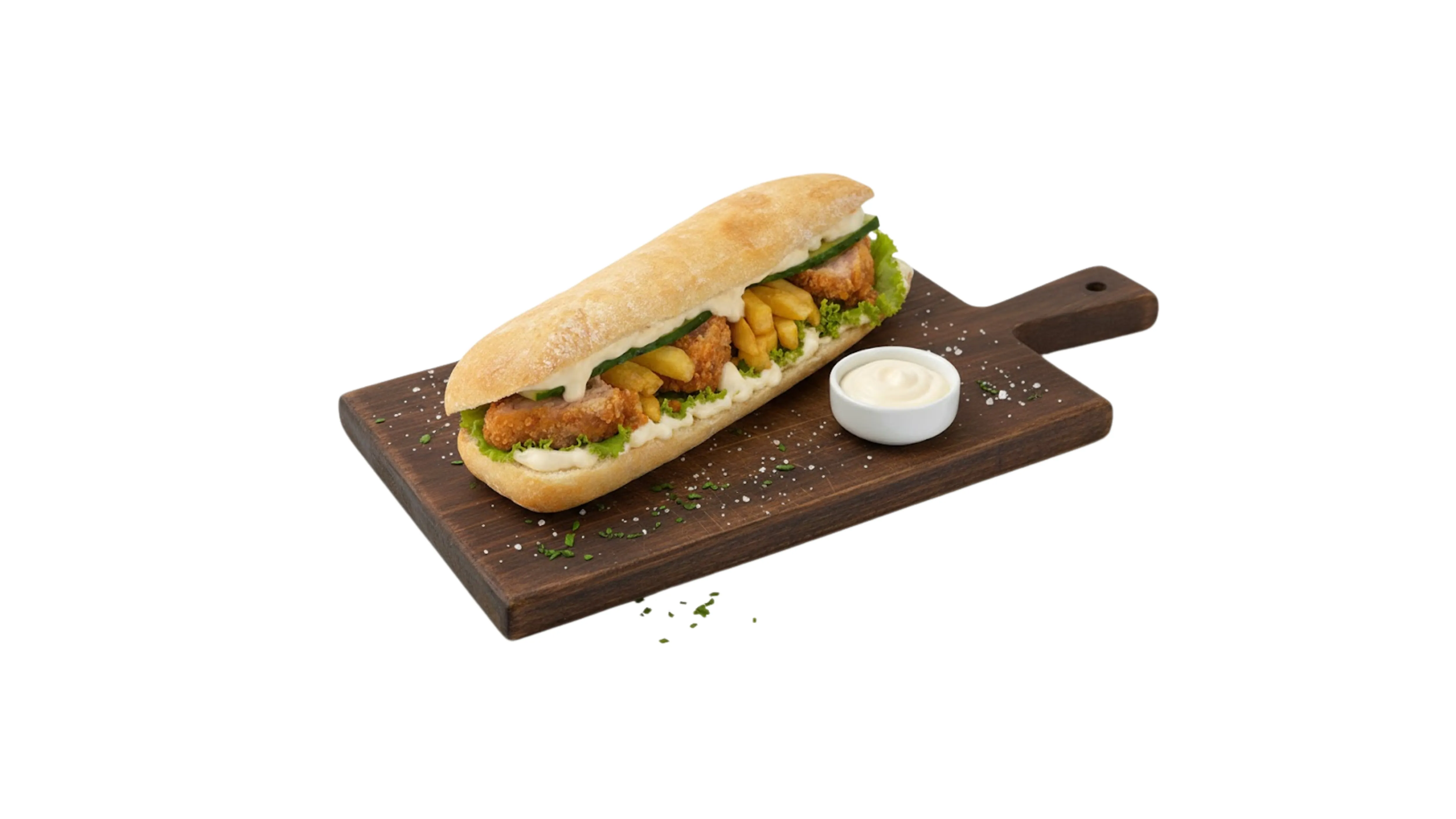Sándwich de pollo