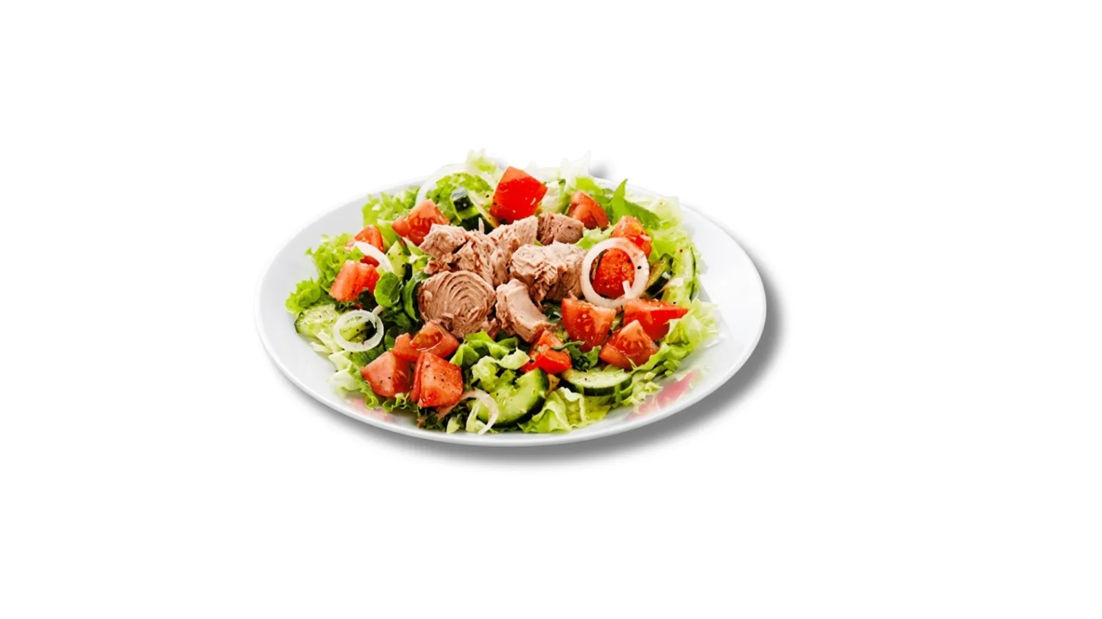 Tomaten- und Thunfischsalat