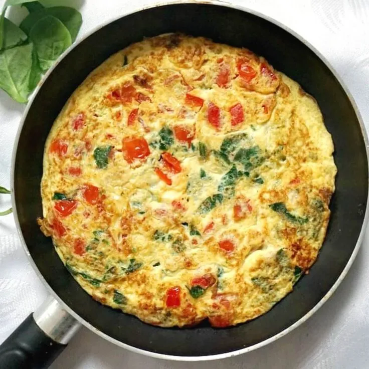 Omelette tomate