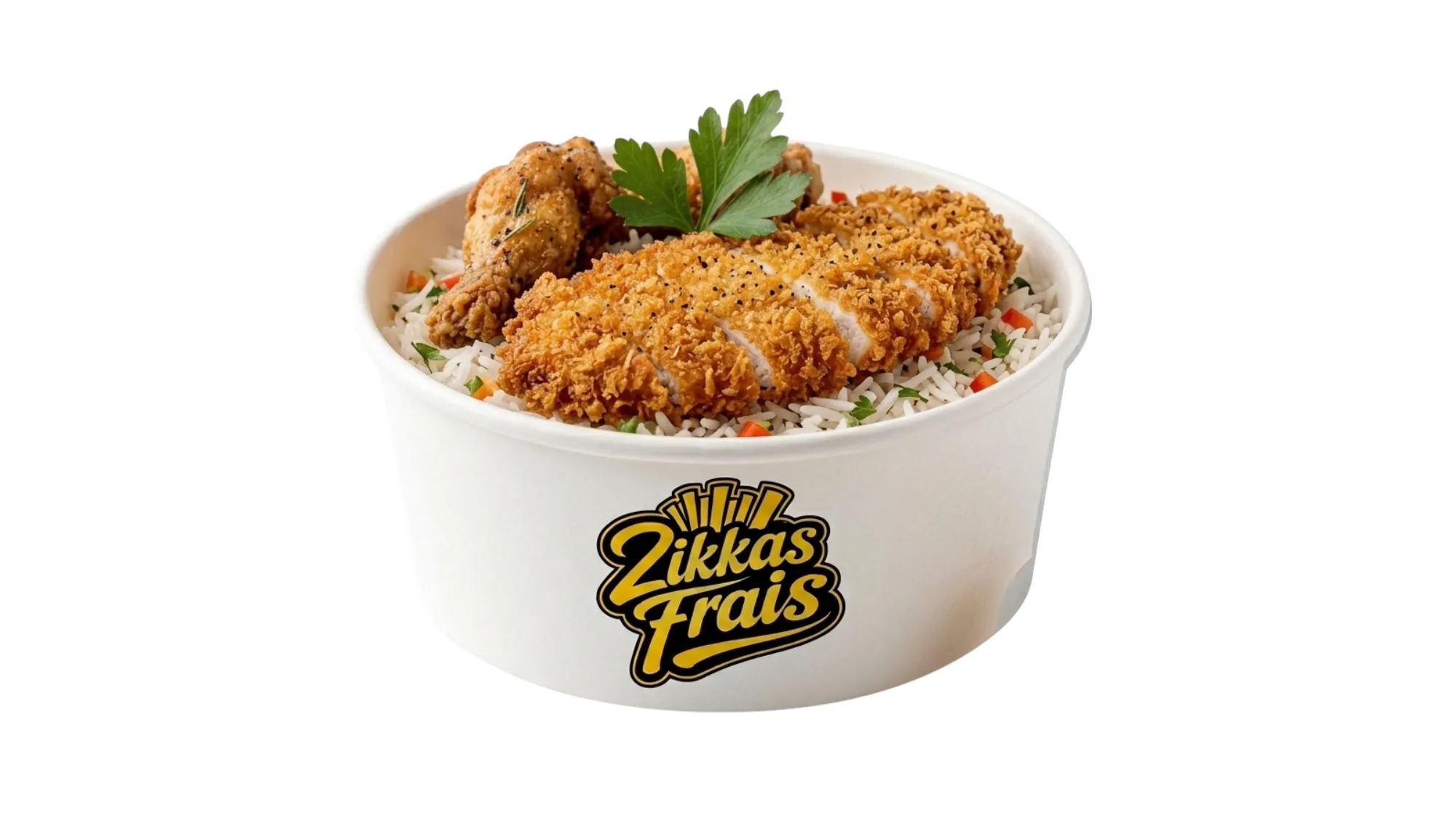 Riz Poulet Crispy