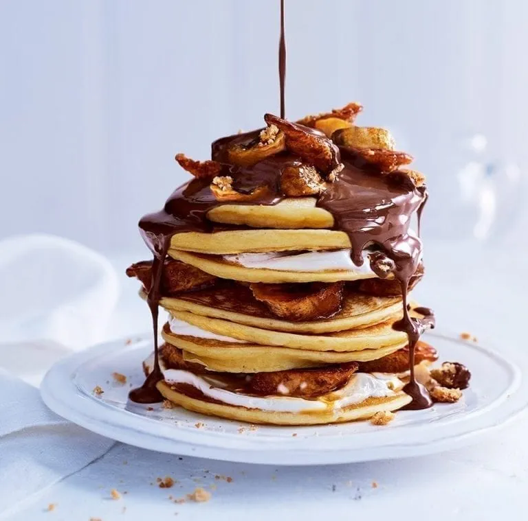 PANCAKE NUTELLA BOUNTY