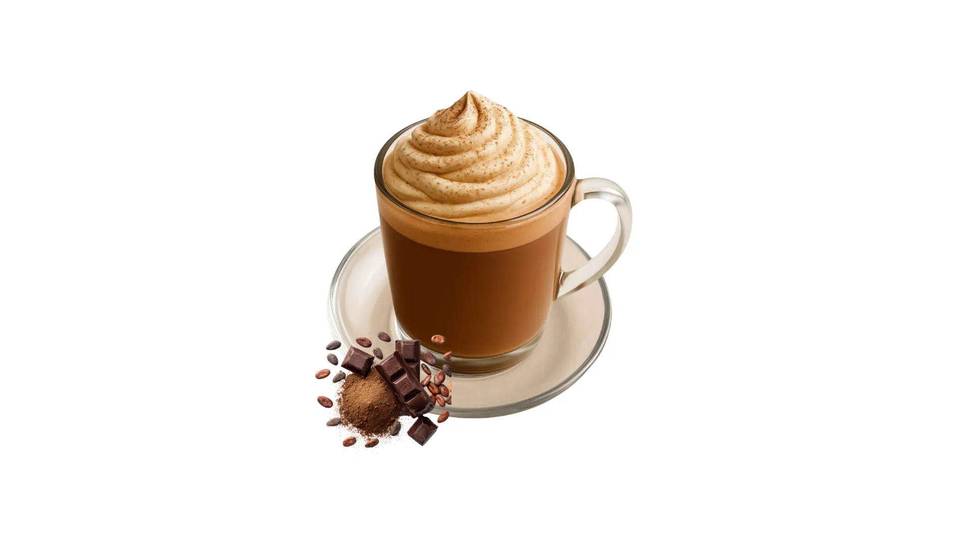 Chocolate con leche caliente