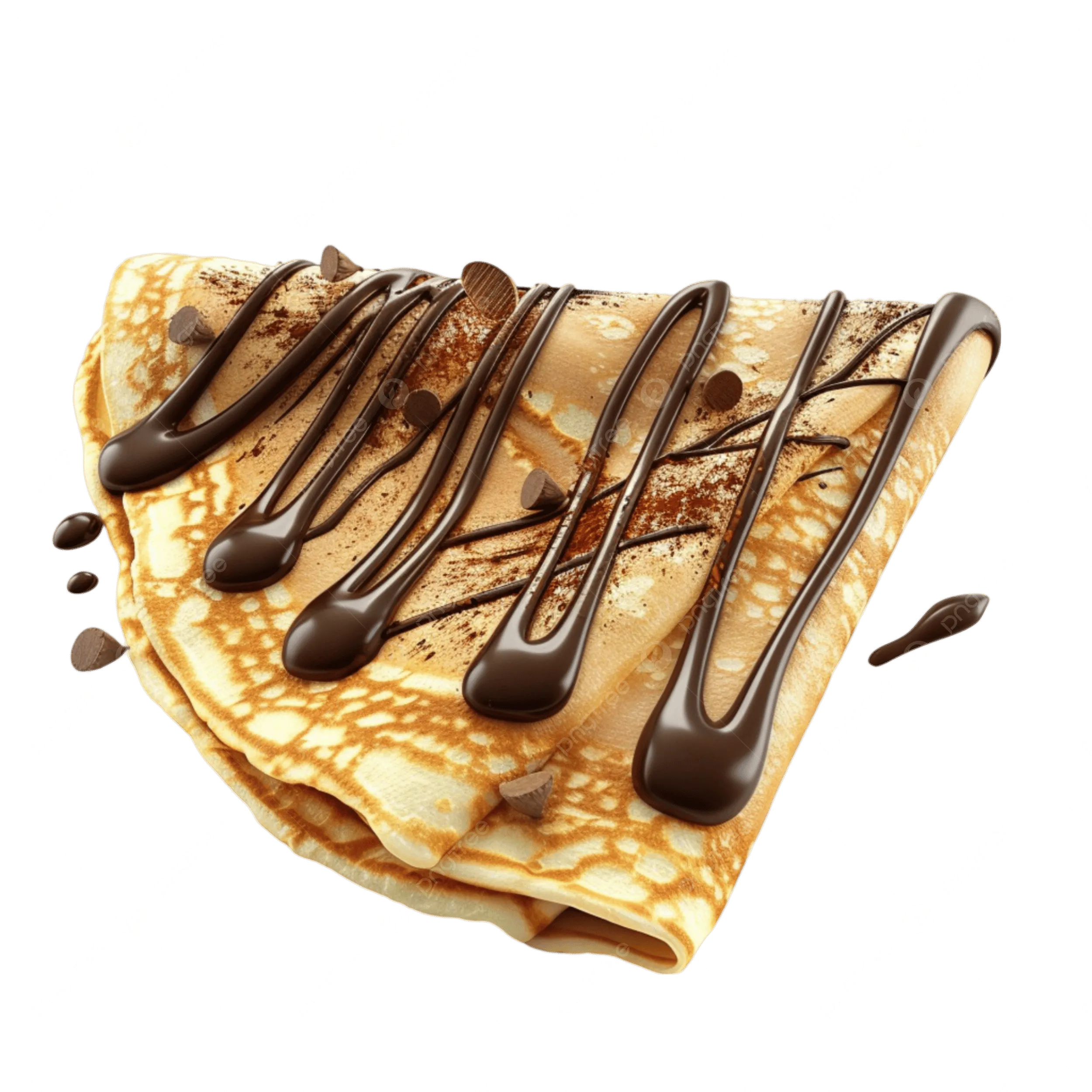 Crêpes au chocolat