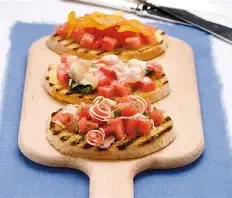 Bruschetta trio