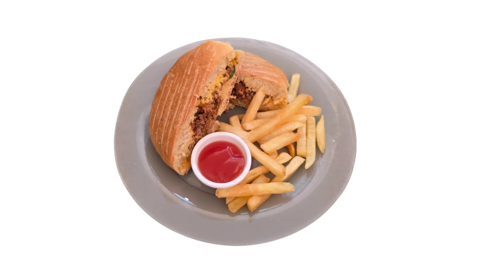 Sandwich au poulet + (Frites)