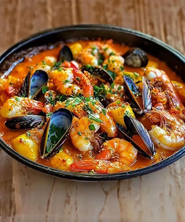 Tajine aux fruits de mer