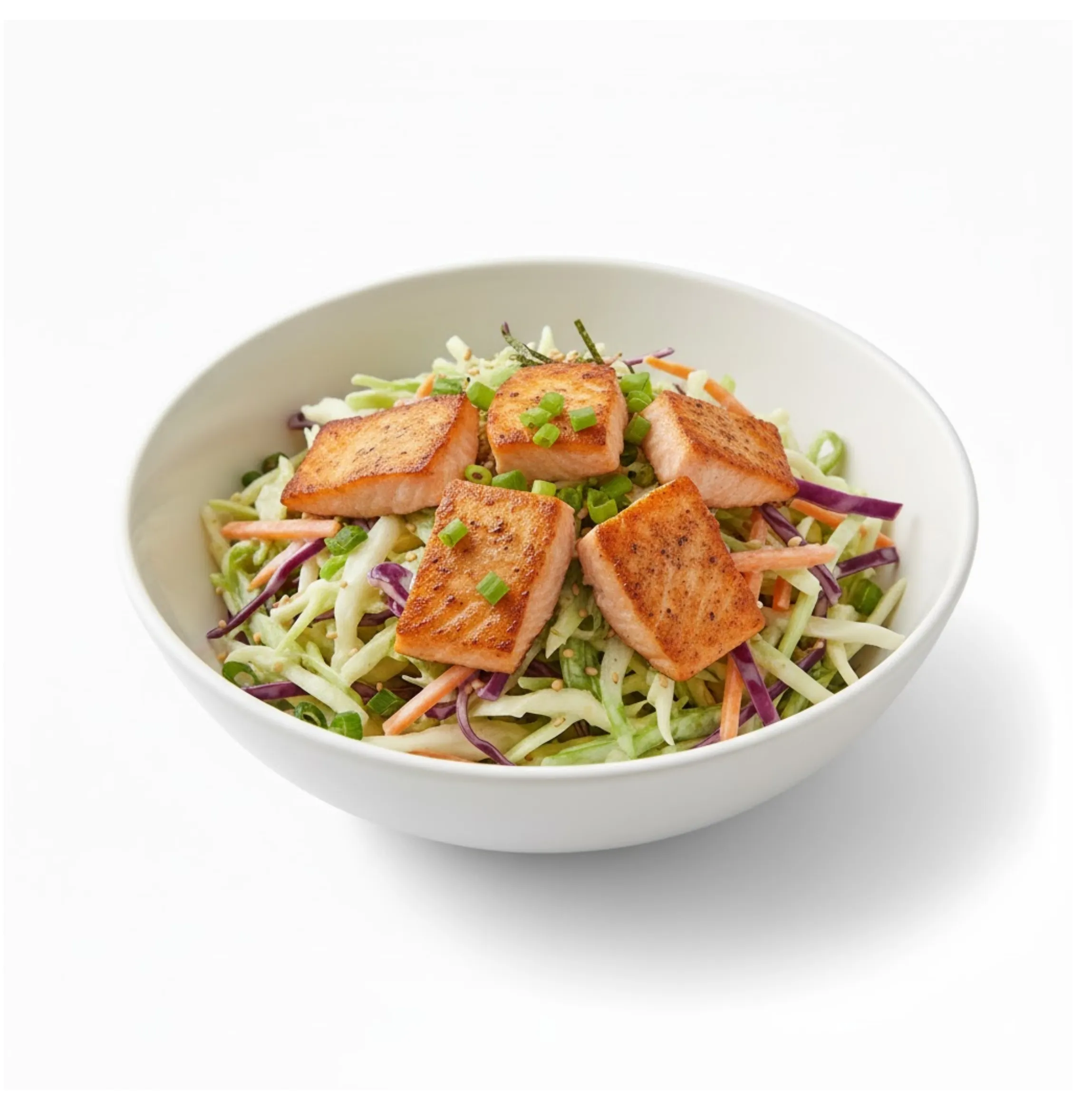 Salade de Choux et Saumon