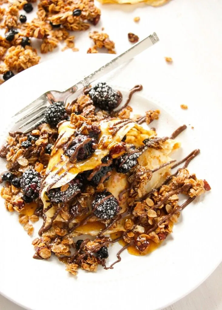 CRÊPES NUTELLA FRUITS SEC